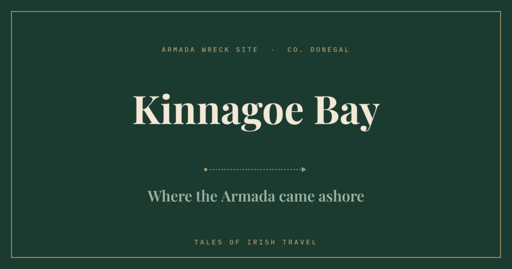 Kinnagoe Bay: Where the Armada came ashore, from Tales of Irish Travel