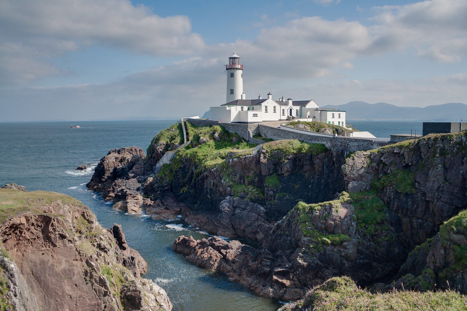 Fanad Head lighthouse at the mouth of Lough Swilly, County Donegal