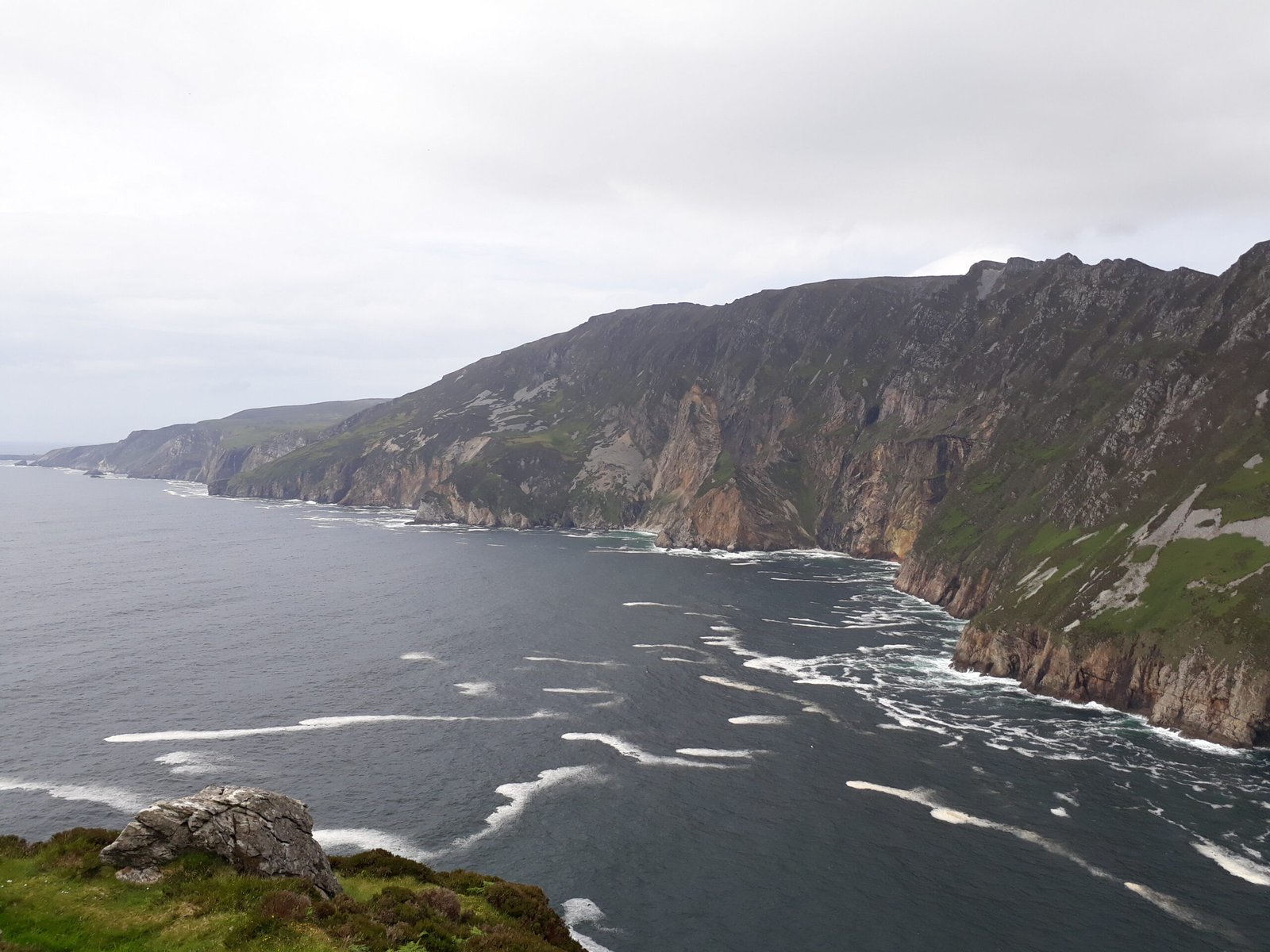 The sea cliffs at Slieve League, County Donegal